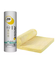 Vata minerala de sticla Isover Domo Twin 100/50 mm, 2 x 50 x 1200 x 8000 mm